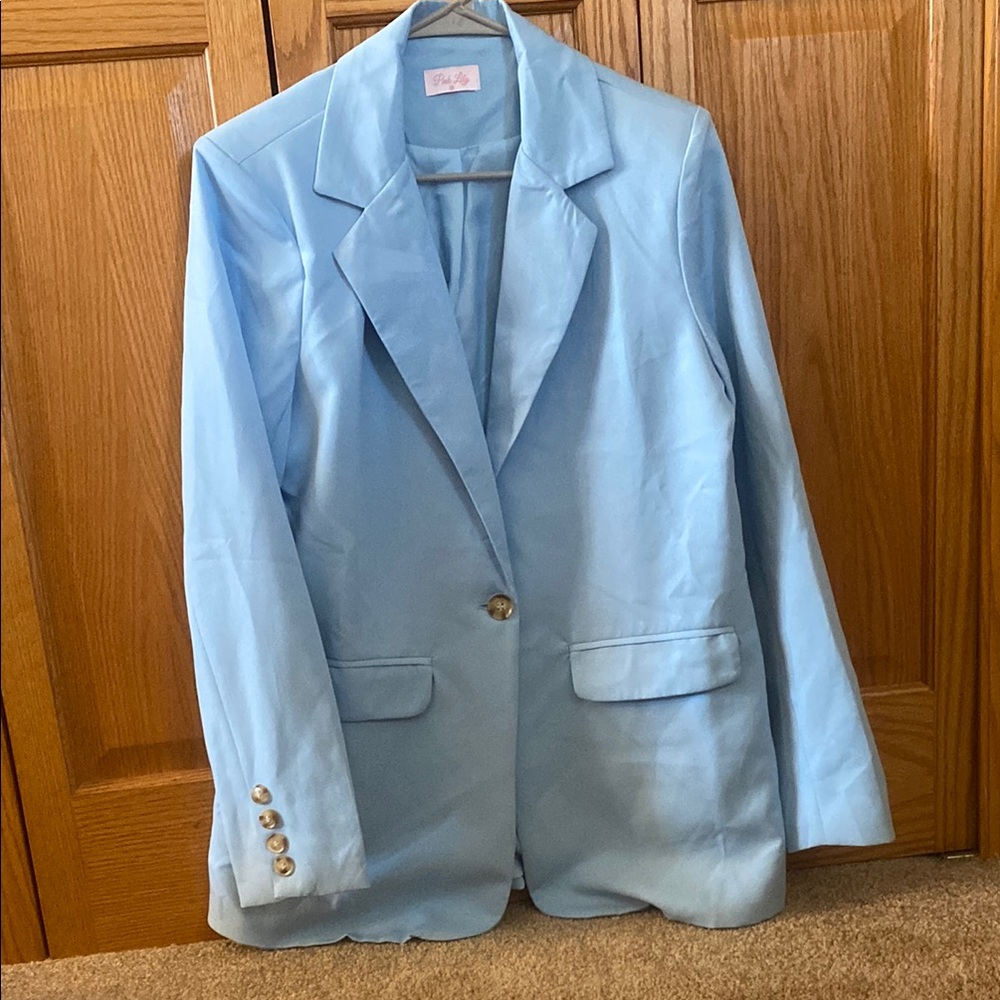 Light Blue Women's Blazer